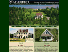 Tablet Screenshot of maplehurstproperties.com